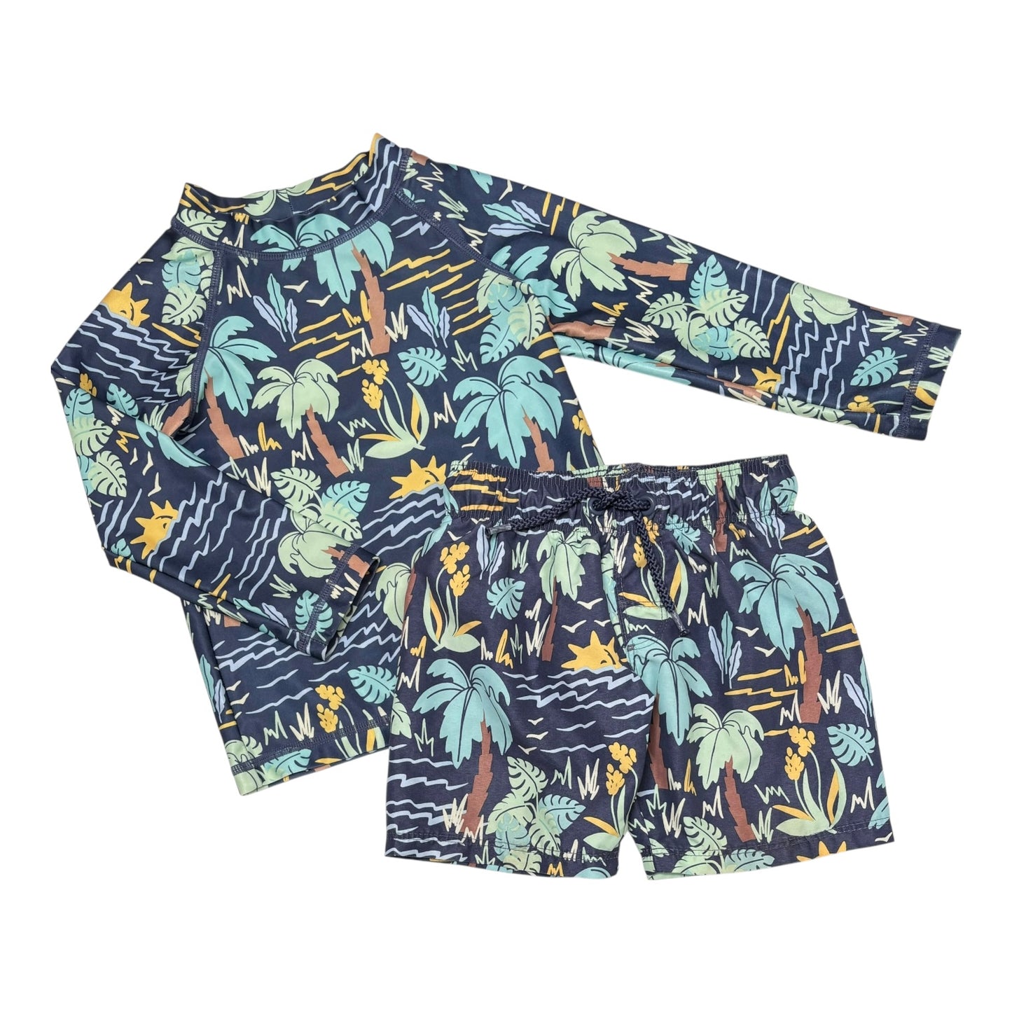 H & M Swim Top & Shorts (Size 2Y)