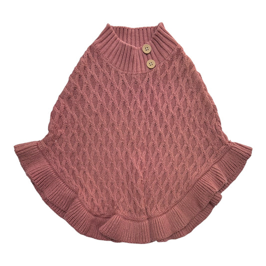 Teeny Weeny Knit Poncho (Size 12-18M)