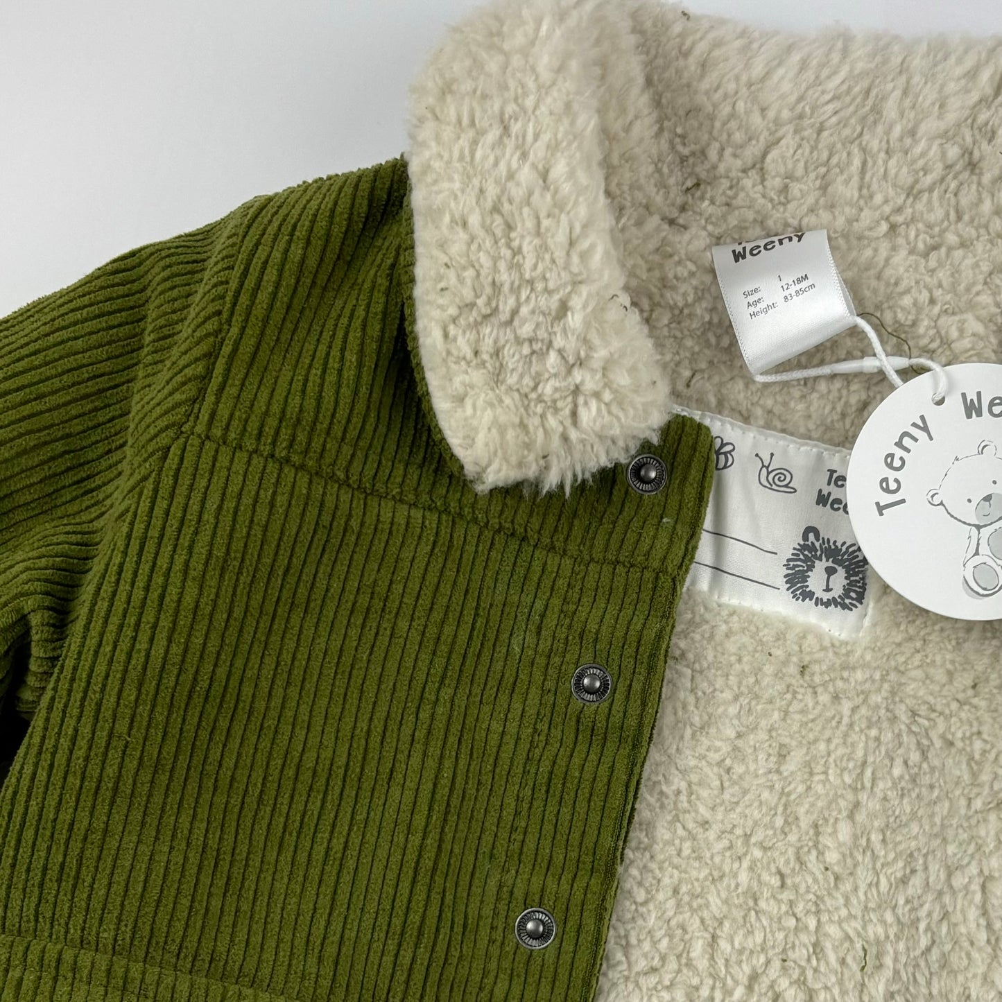 Teeny Weeny Fleece Jacket (Size 12-18M)