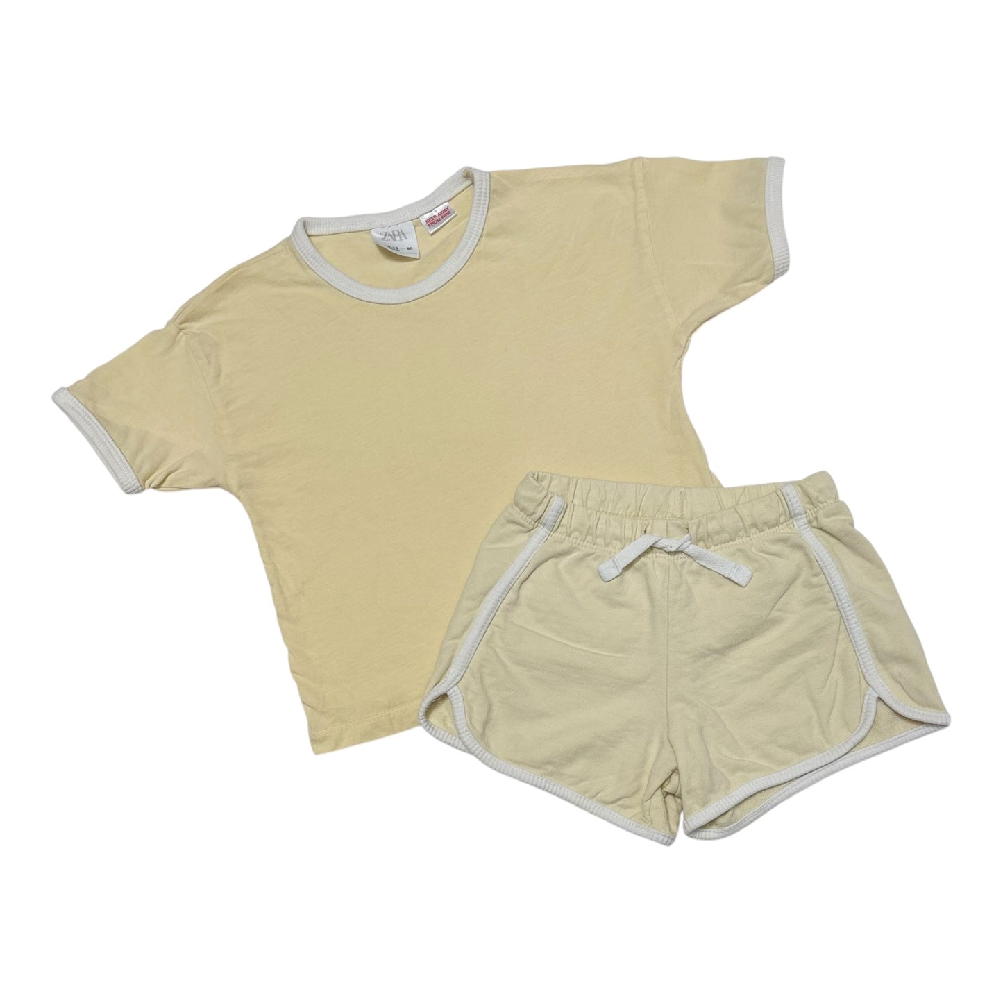 Zara Top & Shorts (9-12M)