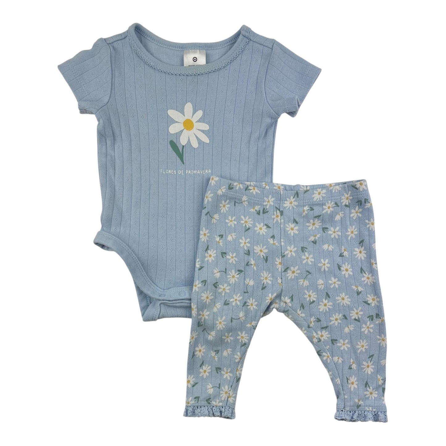 Target Bodysuit & Pants (Size 0-3M)