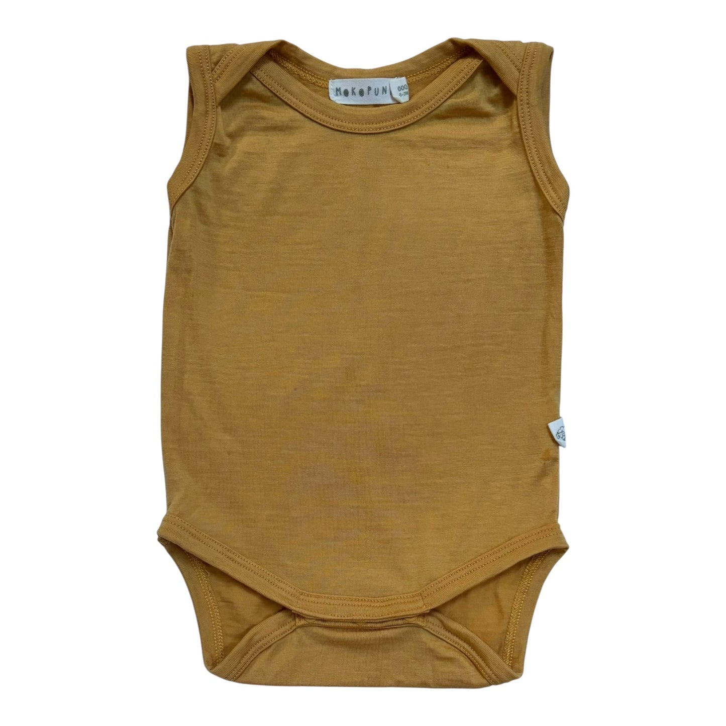Mokopuna Merino Bodysuit (Size 0-3M)