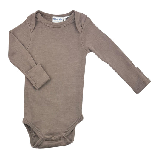 Milly & Milo Merino Bodysuit (Size 3-6M)