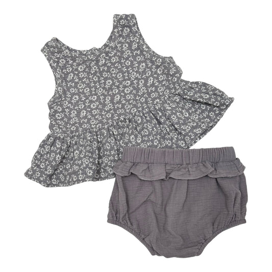 Quincy Mae Top & Bloomers (Size 6-12M)