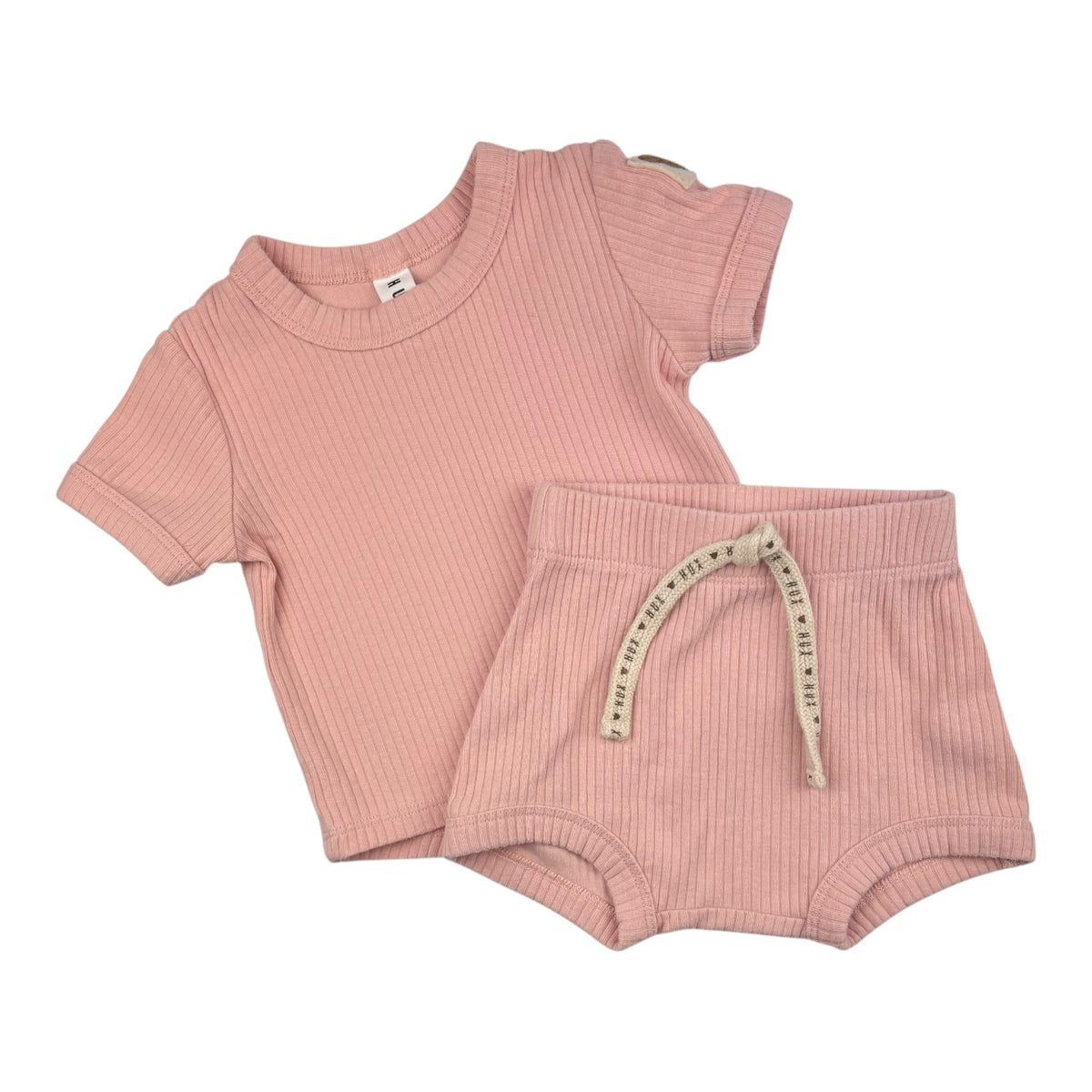 Huxbaby Top & Shorts (Size 0-3M)