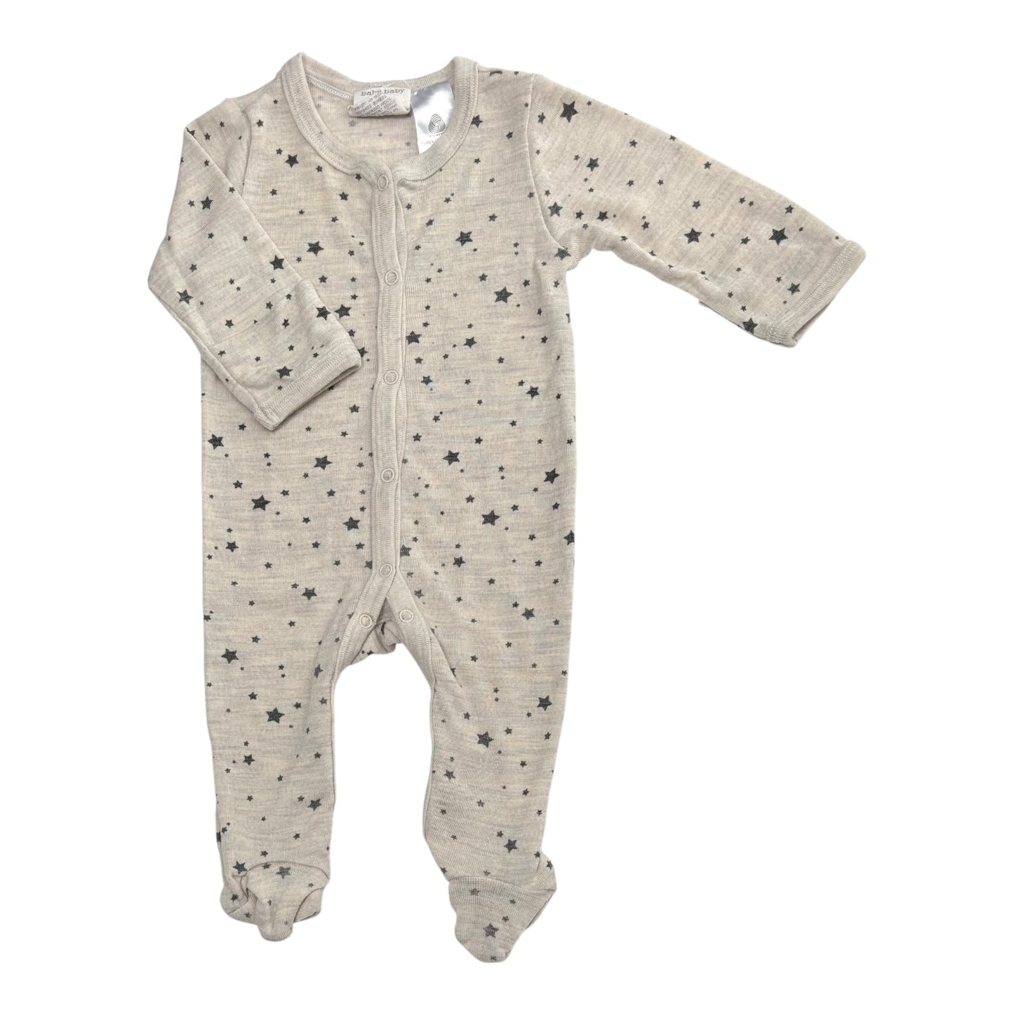 Baby Baby Merino Onesie (Size 0-3M)