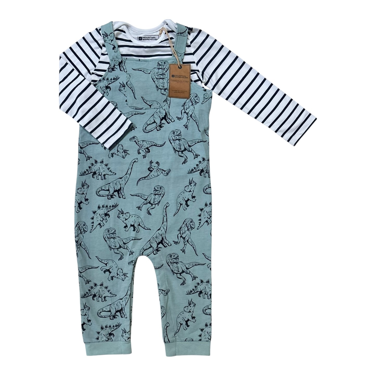 Mountain Warehouse Top & Overalls (Size 3Y)