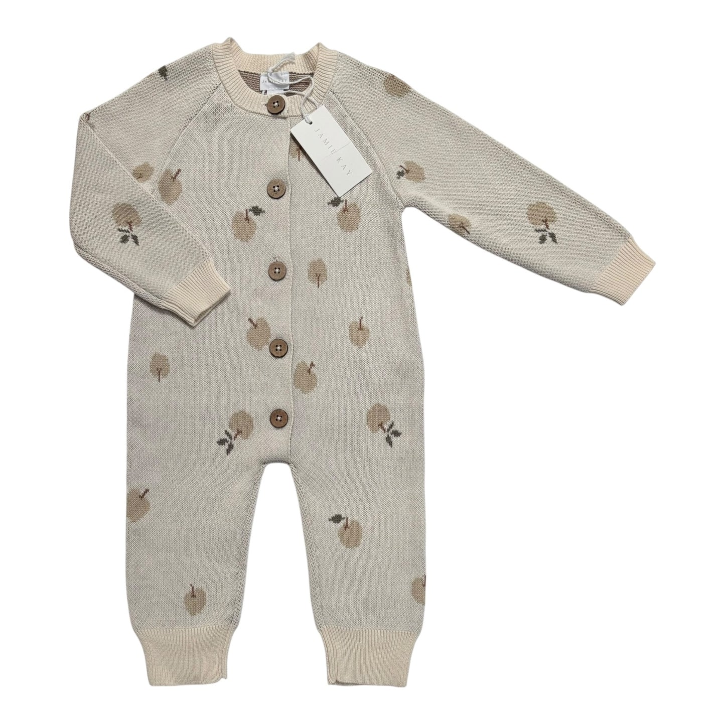 Jamie Kay Knit Onesie (Size 6-12M)
