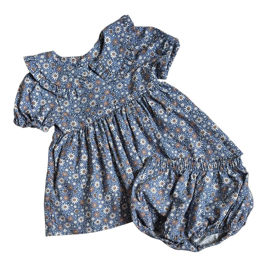 Seed Heritage Dress & Bloomers (Size 3-6M)