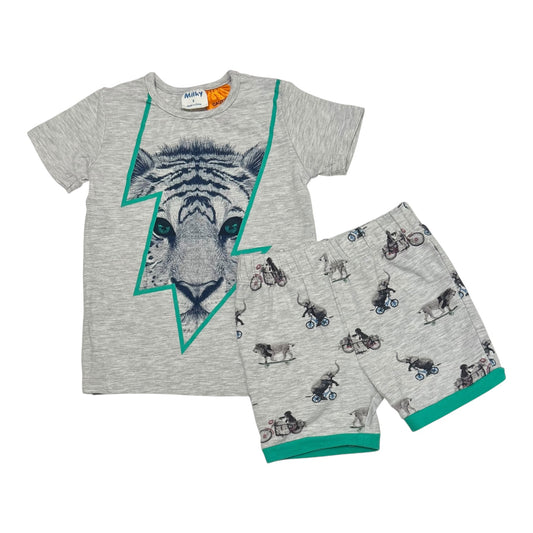 Milky Top & Shorts (2Y)