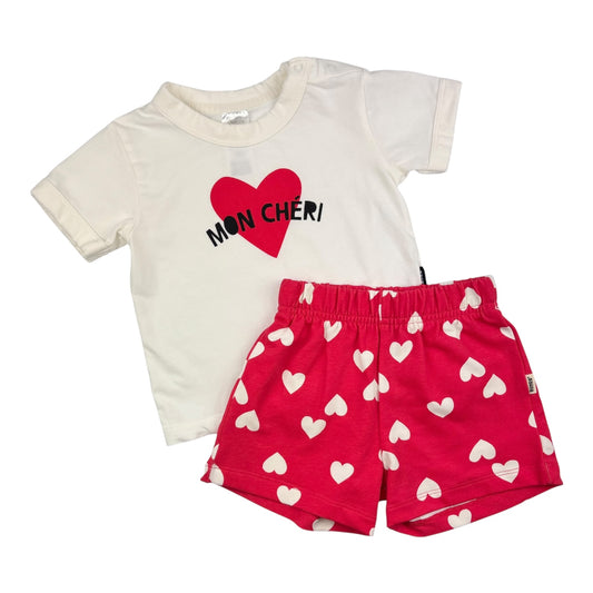 Bonds Top & Shorts (Size 3-6M)