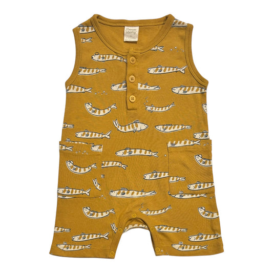 Nature Baby Romper (Size 6-12M)