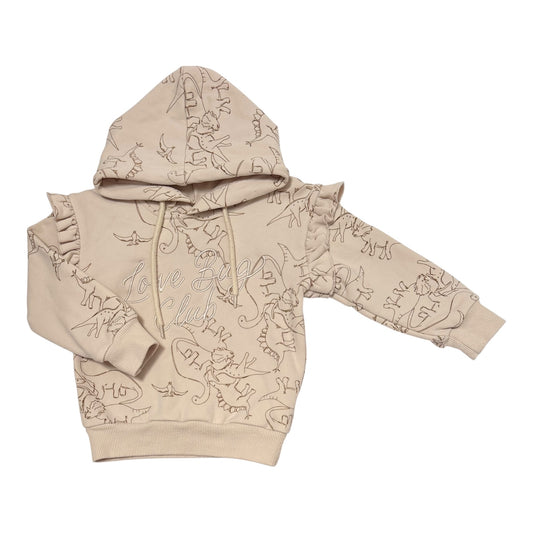Bencer & Hazelnut Fleece Hoodie (Size 12-18M)