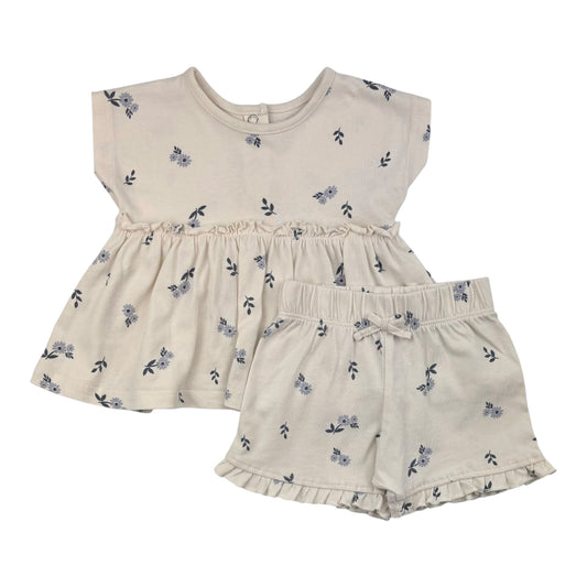 George Top & Shorts (Size 0-3M)