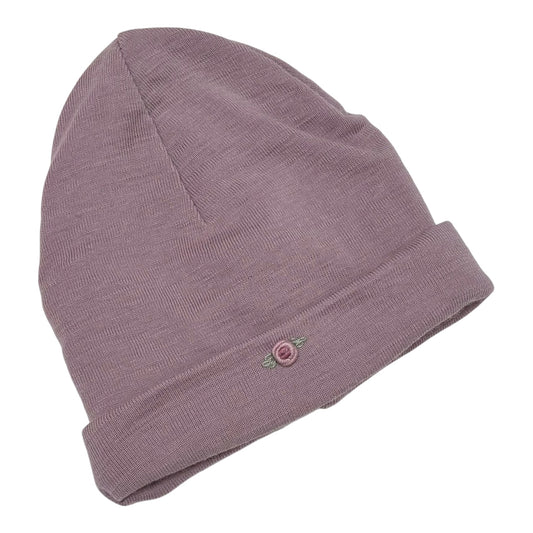 Dimples Merino Beanie (Size NB)