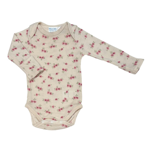 Milly & Milo Merino Bodysuit (Size 3-6M)
