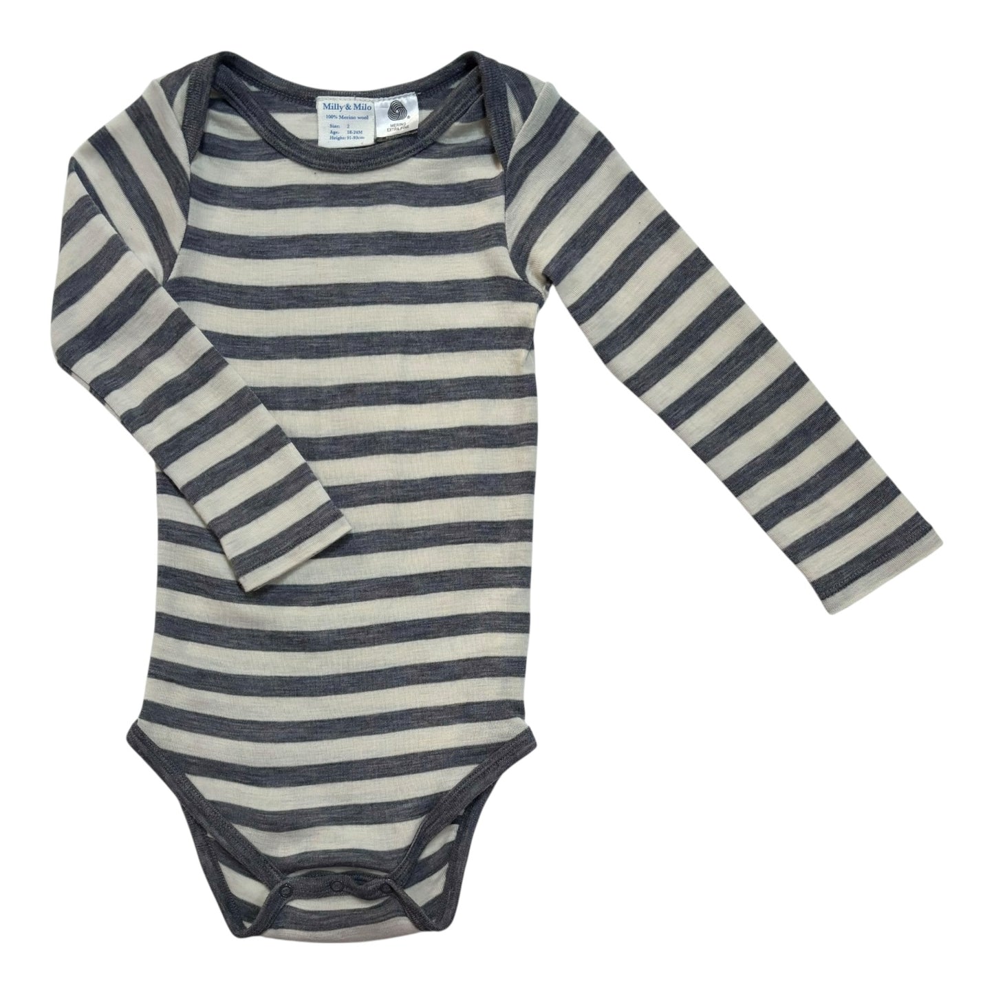 Milly & Milo Merino Bodysuit (Size 2Y)