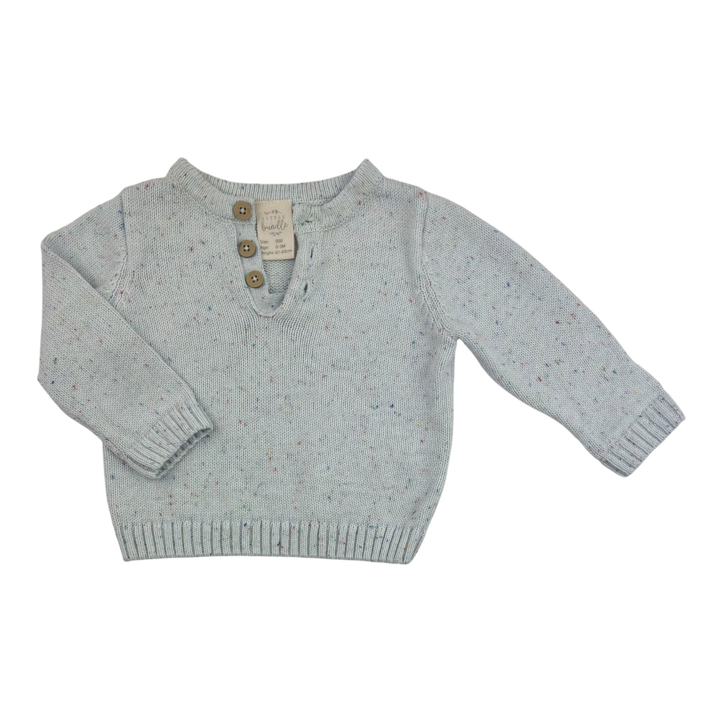 Little Bundle Knit Jumper (Size 0-3M)