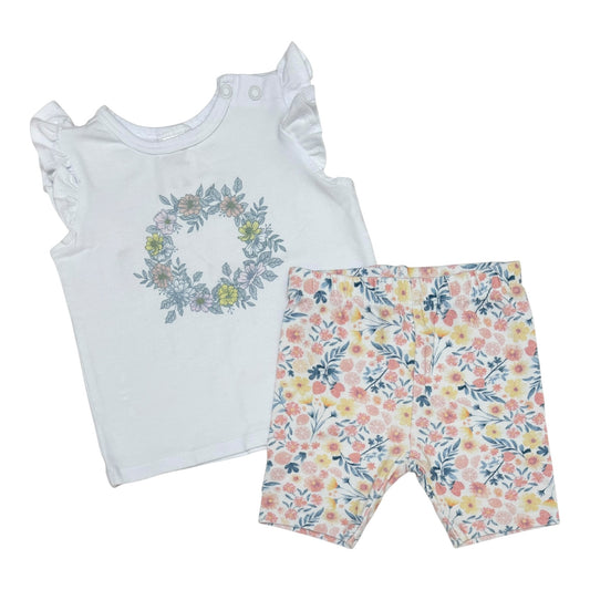 Teeny Weeny Top & Shorts (Size 0-3M)