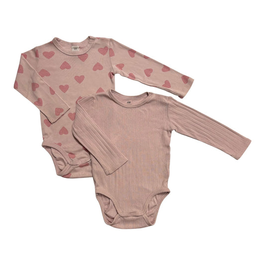 H & M Bodysuit Bundle (Size 12-18M)