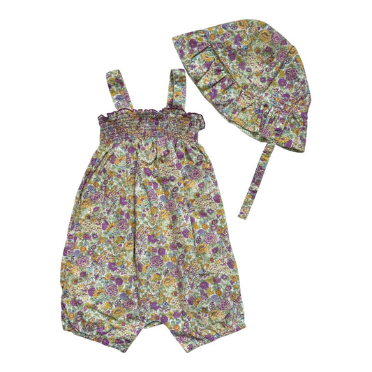 David Jones Romper & Hat (Size 18-24M)