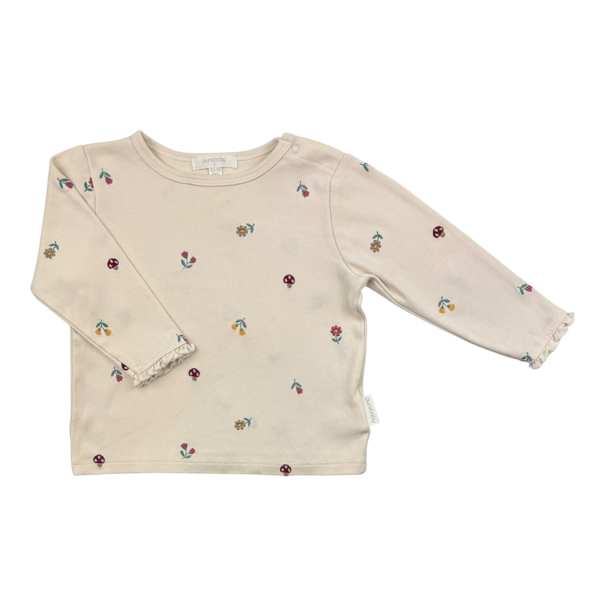 Purebaby Top (Size 12-18M)