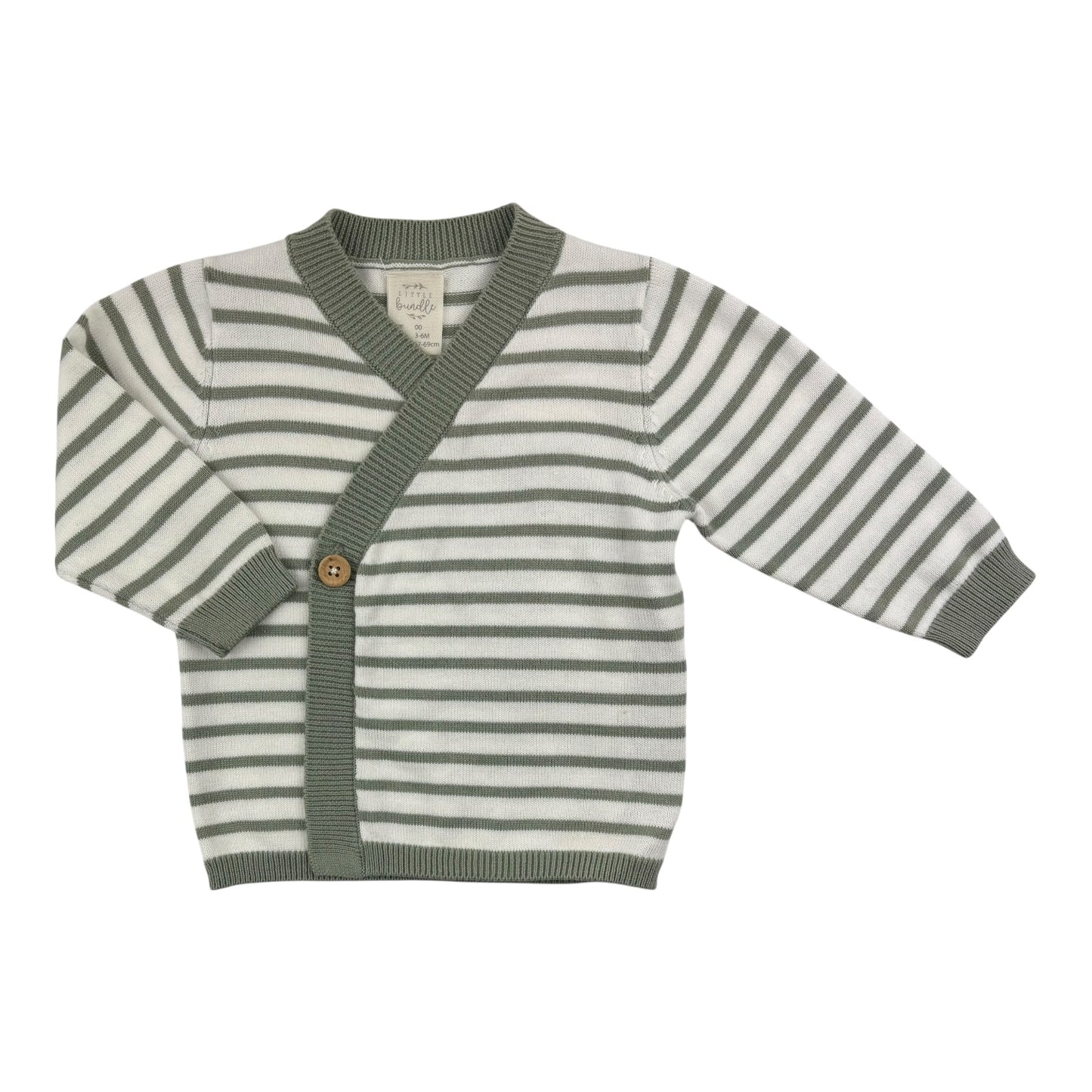 Little Bundle Knit Cardigan (Size 3-6M)