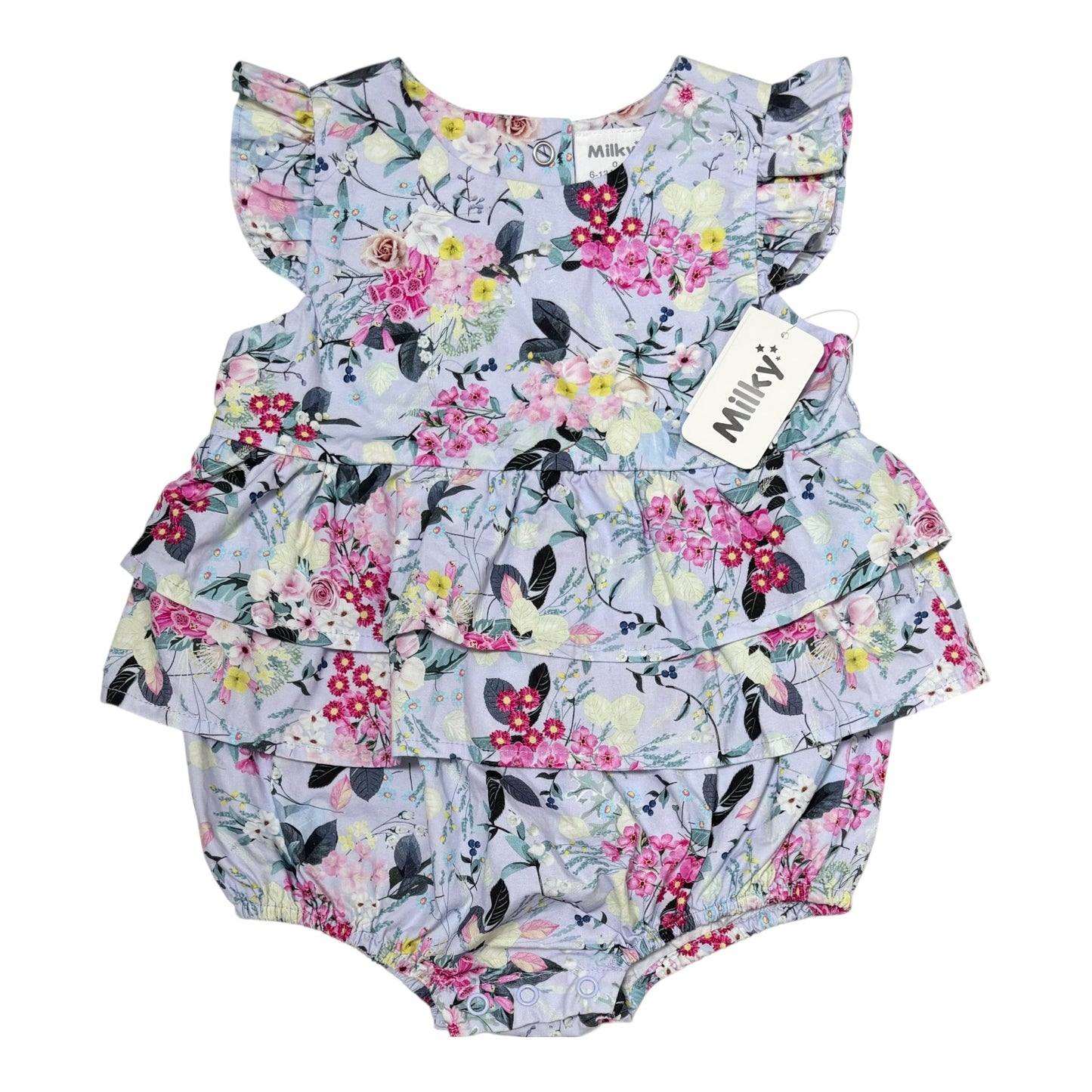 Milky Romper (Size 6-12M)