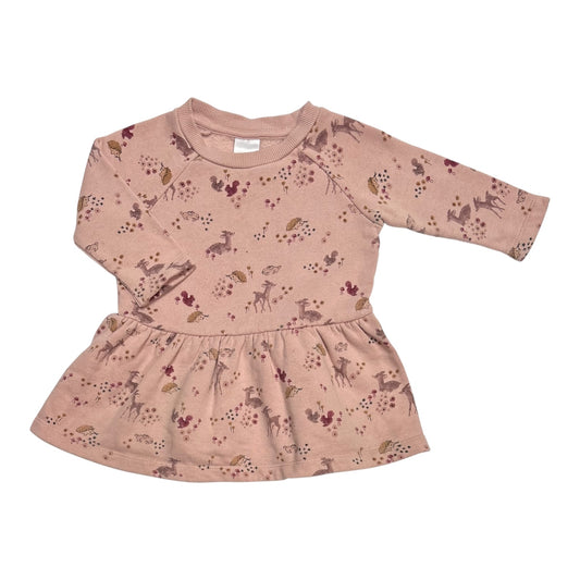 Teeny Weeny Fleece Dress (Size 6-12M)