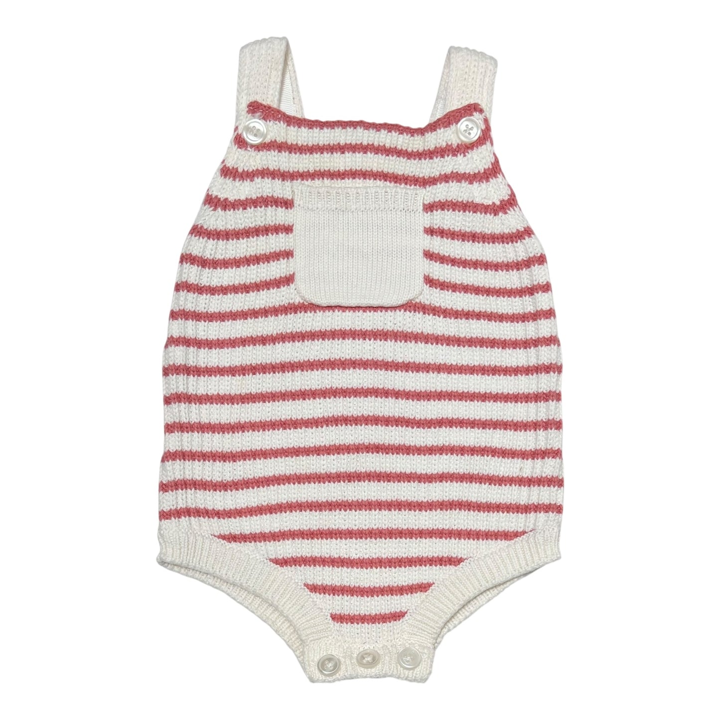 Seed Heritage Knit Romper (Size 0-3M)