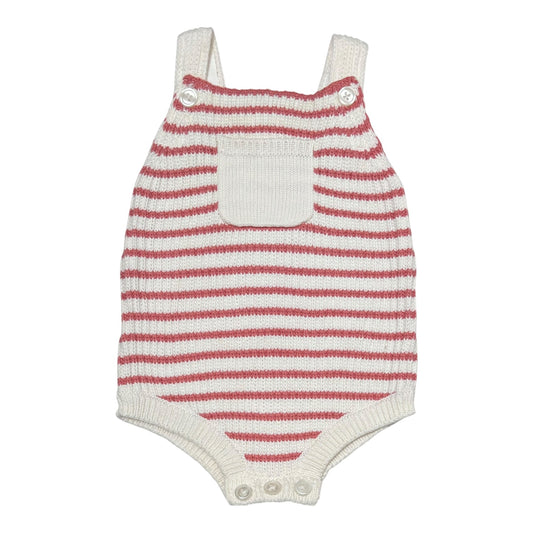 Seed Heritage Knit Romper (Size 0-3M)