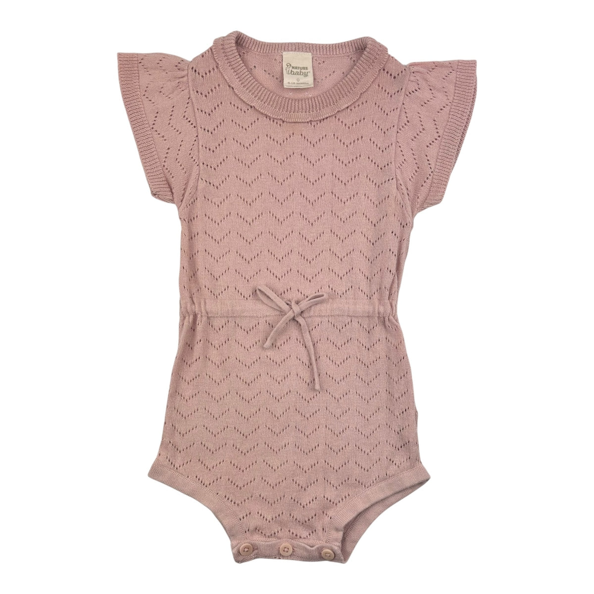 Nature Baby Knit Romper (Size 6-12M)