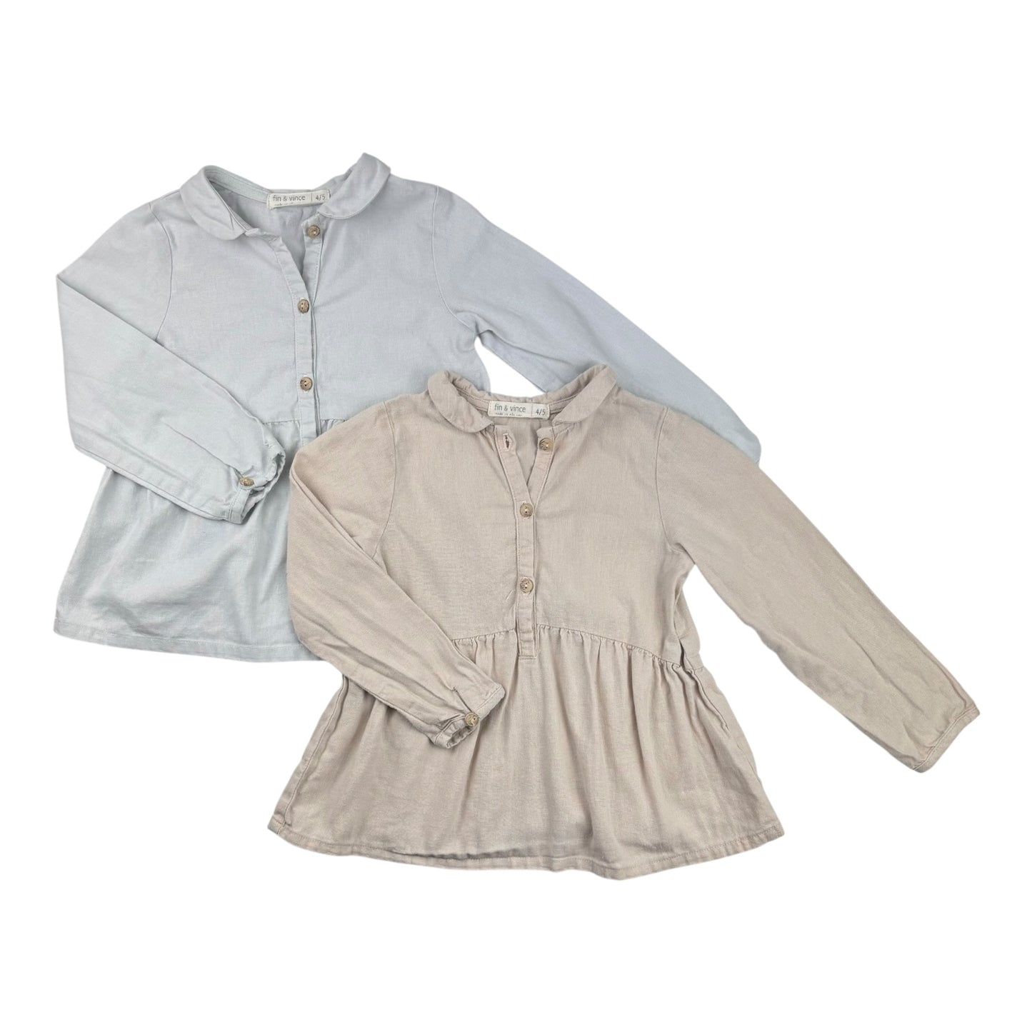 Fin & Vince Blouse Bundle (Size 4Y)