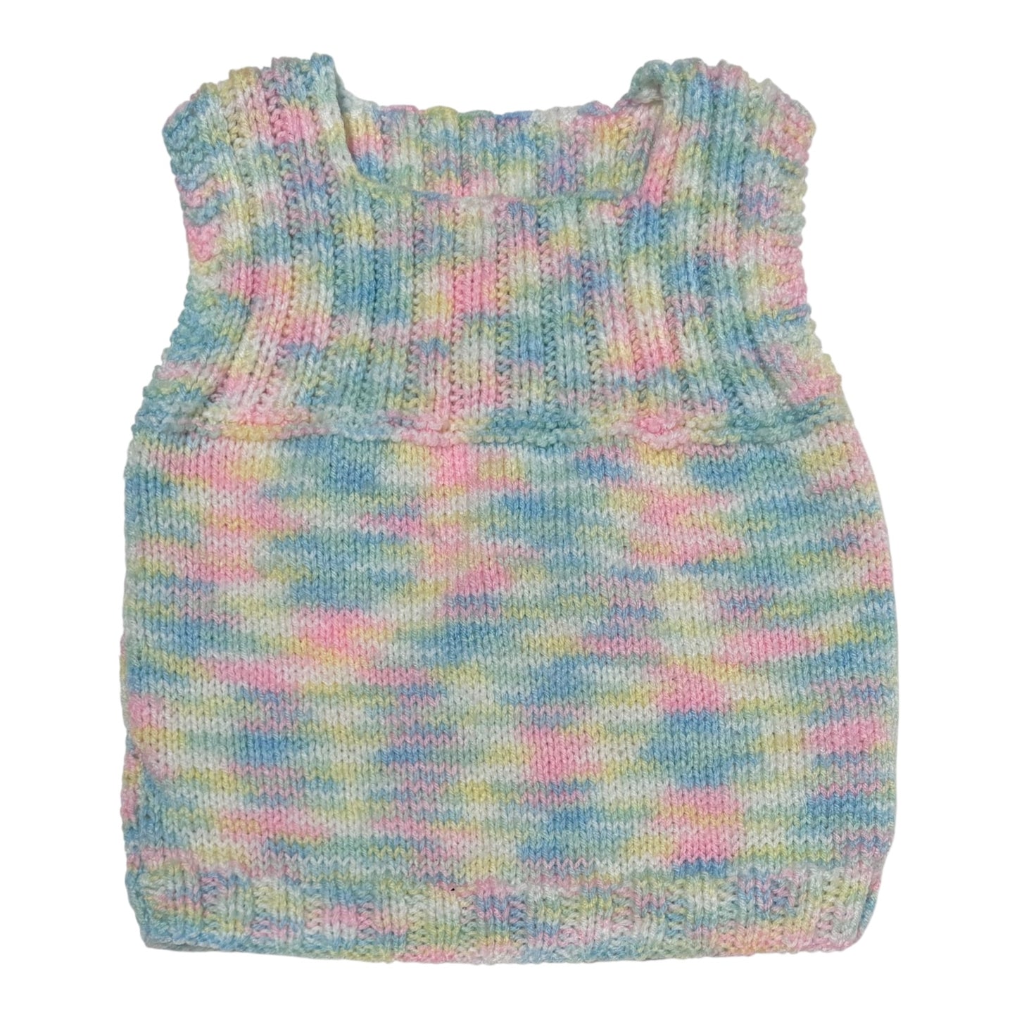 Handmade Knit vest (Size 12-18M)