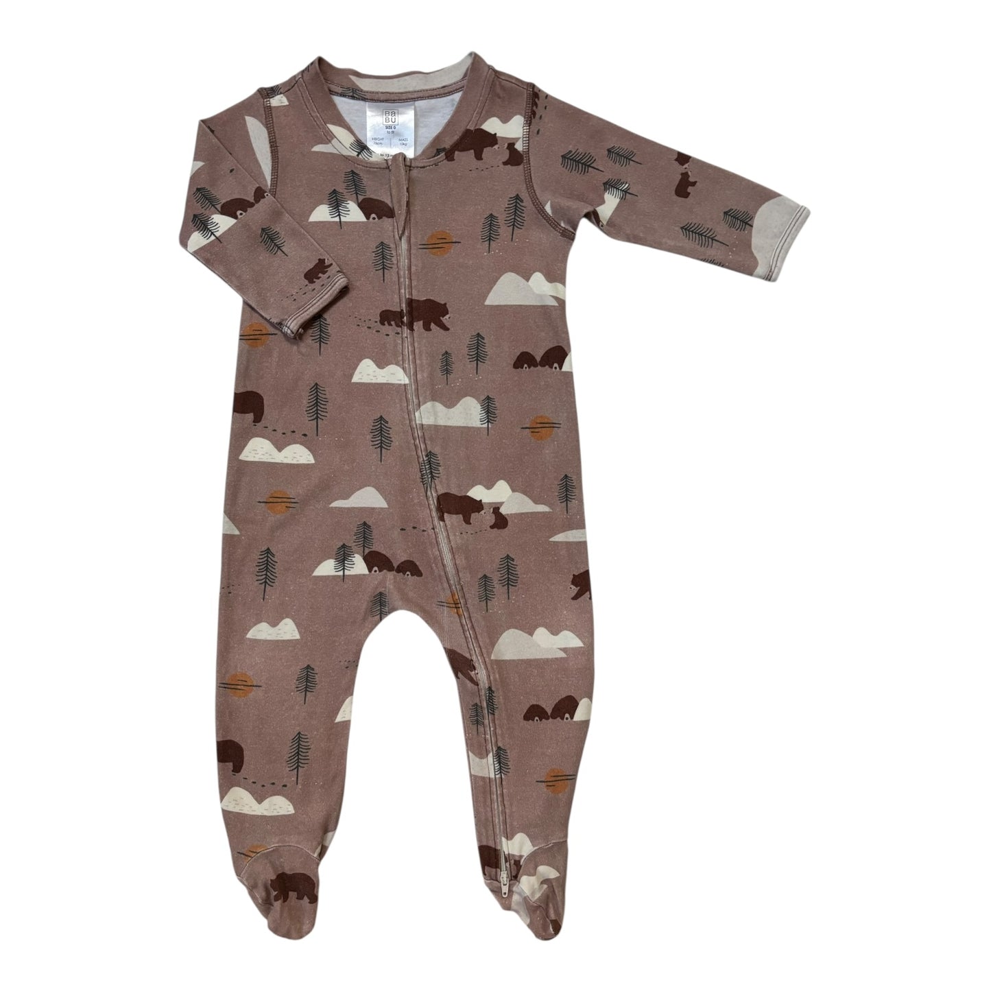 Babu Onesie (Size 6-12M)
