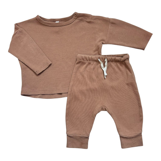 Quincy Mae Top & Pants (Size 3-6M)