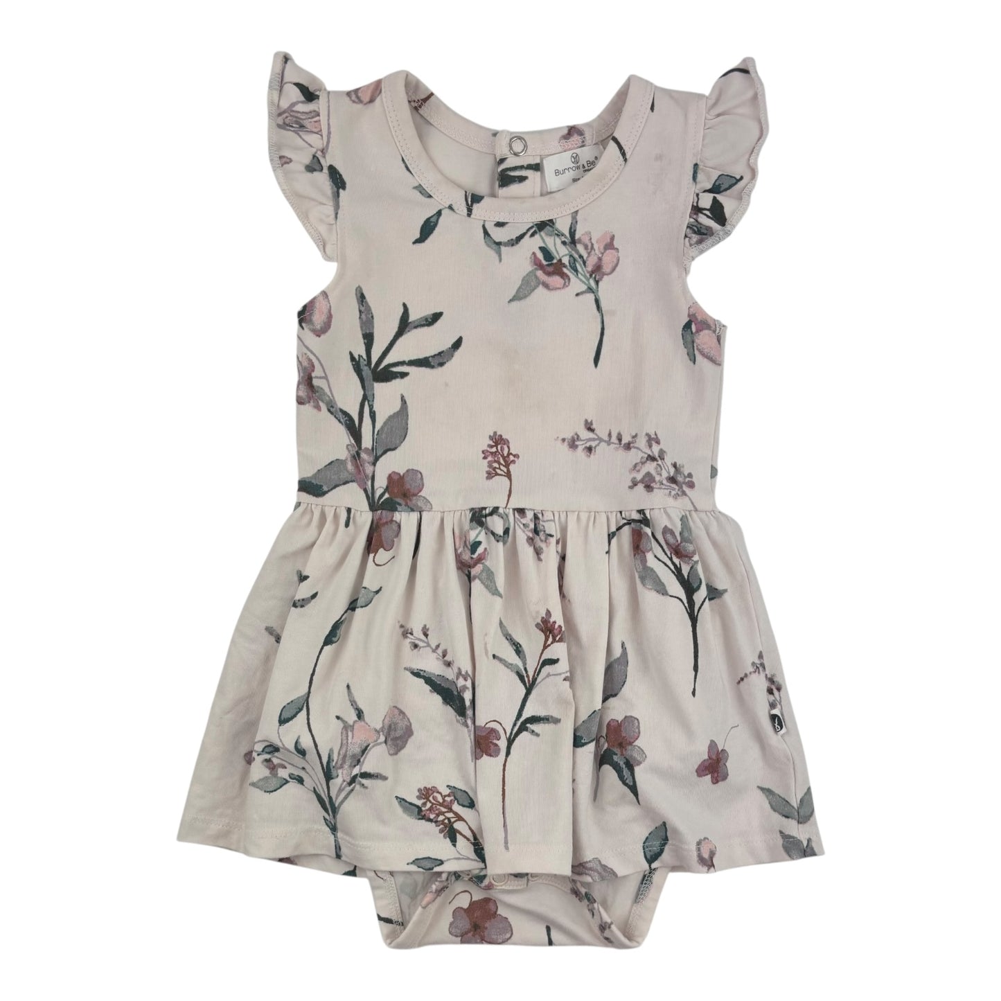 Burrow & Be Romper (Size 12-18M)
