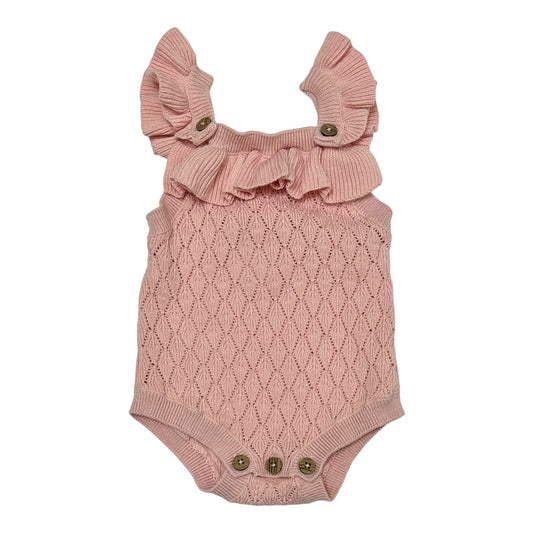 Little Bundle Knit Romper (0-3M)