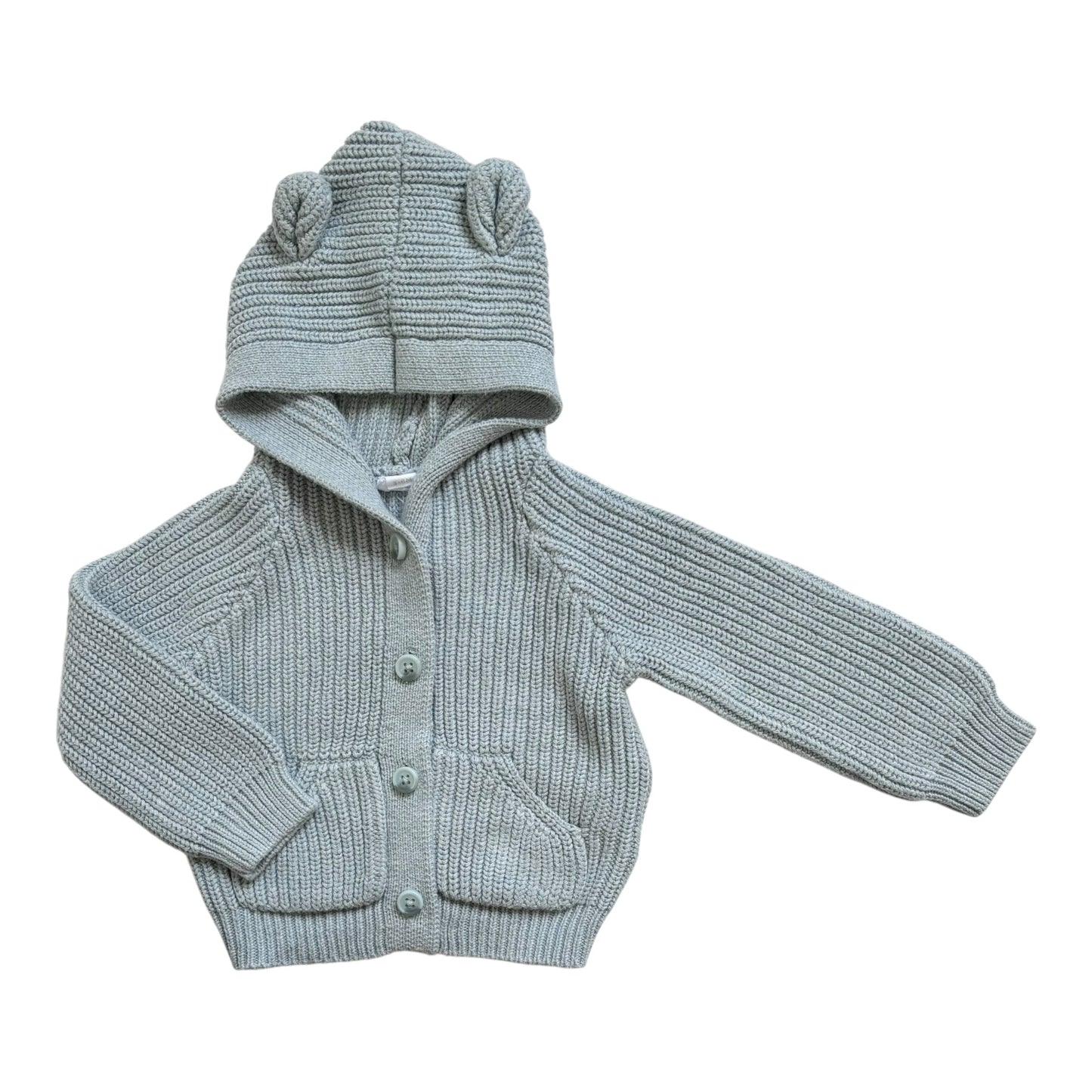 Jamie Kay Bear Knit Jumper (Size 3-6M)