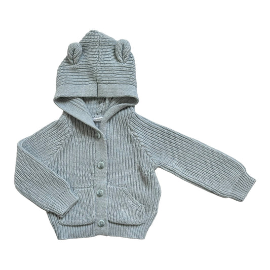 Jamie Kay Bear Knit Jumper (Size 3-6M)