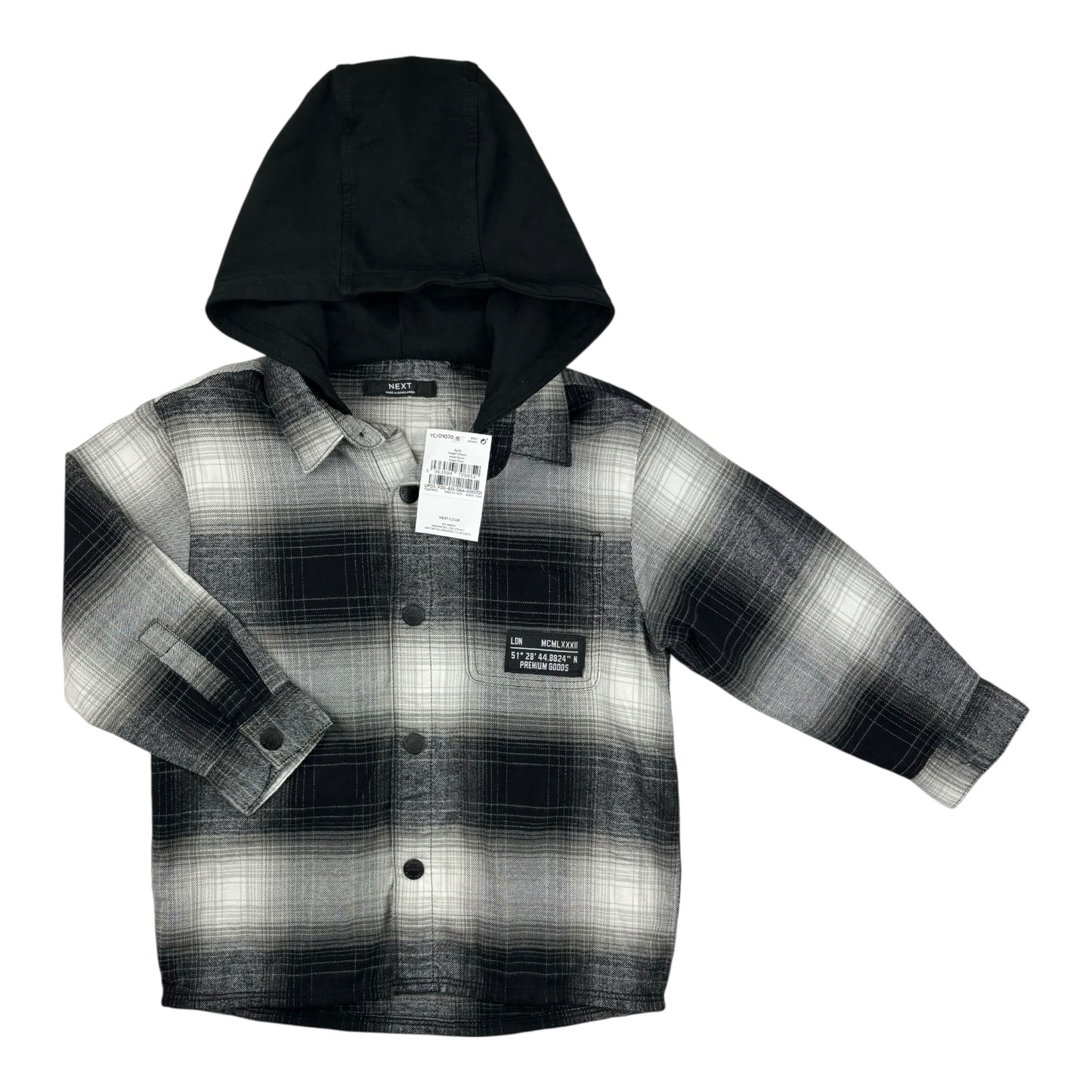 Next Hooded Shirt (Size 4Y)