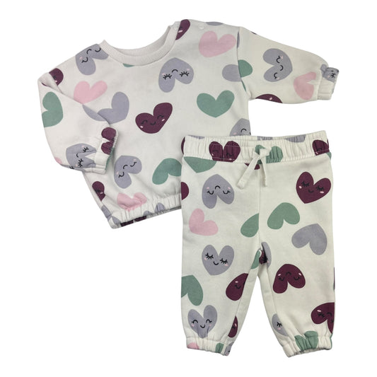 Primark Fleece Jumper & Pants (Size 3-6M)
