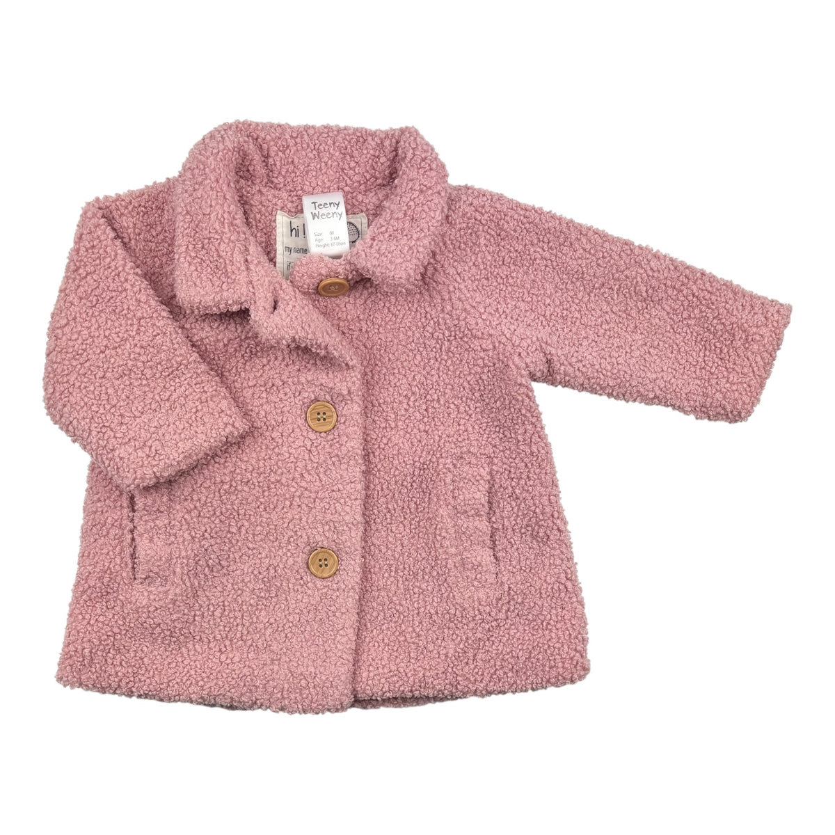 Teeny Weeny Fleece Jacket (Size 3-6M)