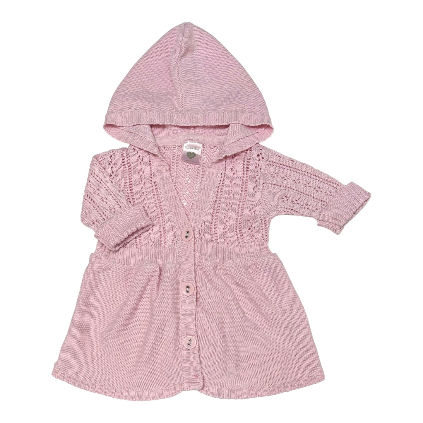 Pumpkin Patch Knit Cardigan (Size 18-24M)