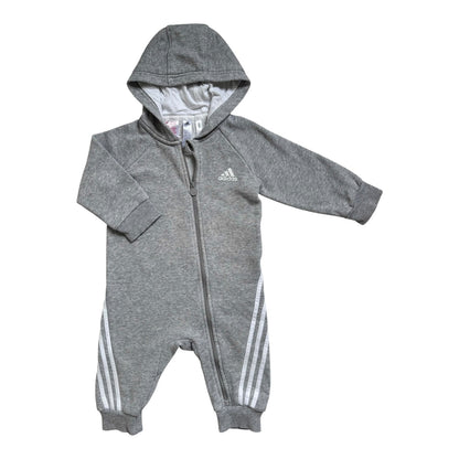 Adidas Fleece Onesie (6-9M)