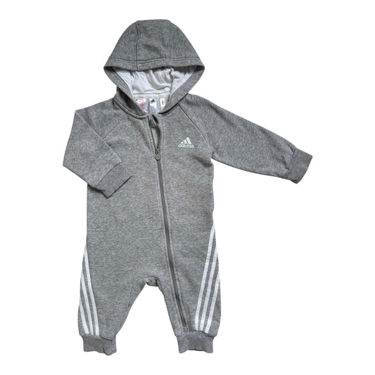 Adidas Fleece Onesie (6-9M)